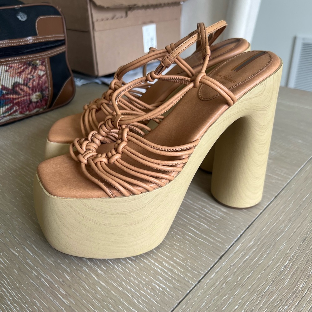 Sam Edelman Chunky strap up heels - Picture 8 of 12